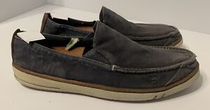 Timberland 5740R Earthkeepers Slip On Loafers Canvas Mens Size 11.5 W/FLAW
