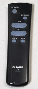 Mando a distancia original Sharp G0939CESA negro DD-3835 - Imagen 1 de 4