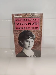 SYLVIA PLATH Reading Her Poetry CASSETTE TAPE Caedmon Audio Great American Poets - Picture 1 of 3
