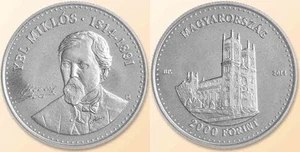 Hungary 2000 forint 2014 "Birth of Miklos Ybl" BU - Picture 1 of 1