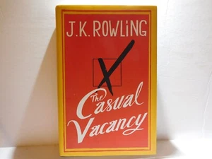Casual Vacancy by J. K. Rowling (2012, Hardcover) Dust Jacket-First Edition - Foto 1 di 6