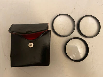 Quantaray 52mm +1 +2 & +4 Lens Filters With Case - Image 1 of 4