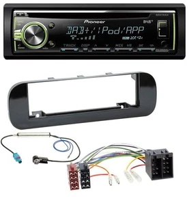 Pioneer DAB USB MP3 AUX CD Autoradio für Fiat Panda (ab 2012) - glänzend - Bild 1 von 8