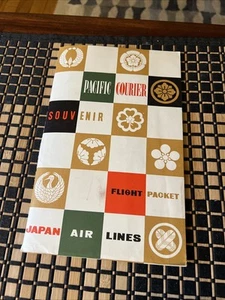 JAPAN Group of JAPAN AIR LINES & Map Brochure Decal Postcards 1960 Packet - Picture 1 of 22