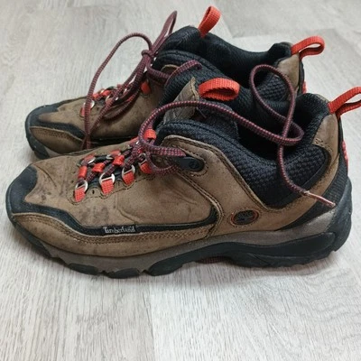 Timberland Women's Hiking Leather Suede Brown Shoes ACT Active Comfort Size 7.5 - Image 1 of 4