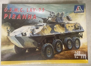 USMC LAV-25 Piranha - Italeri 1/35 Scale Unassembled AFV Kit#259 - NIB - Picture 1 of 2