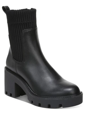 BAR III Mujer Negro 1" Plataforma Calcetín-Top Trasero Pull-Tab Botines Versuz 11 M Foto 1 de 4