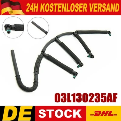 Diesel Rücklaufleitung Leckölleitung Schlauch Für VW AUDI SEAT SKODA  JETTA ` - Bild 1 von 4