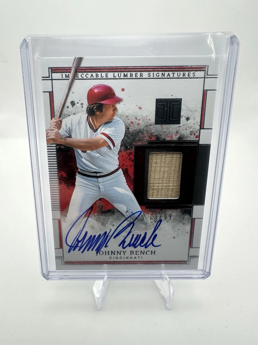 [12シリ]johnny bench auto mlb Johnny Bench 