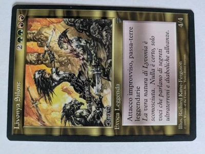 Italian Livonya Silone Legends MTG Exc Free shipping with tracking - Image 1 of 2