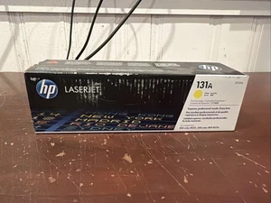 New & Sealed - HP 131A Yellow Standard Yield Toner Cartridge (CF212A) - Picture 1 of 4
