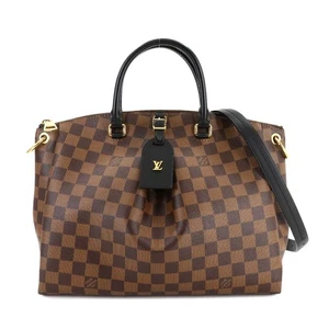 Bolso de Hombro LOUIS VUITTON Damier Odeon MM Level Negro N45283 90280796 - Imagen 1 de 10