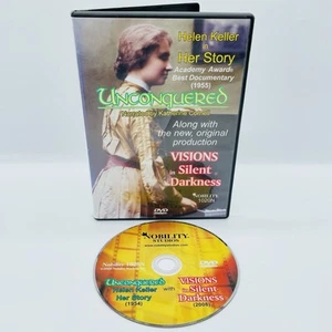 UNCONQUERED HELEN KELLER In Her Story & Visions In Silent Darkness (DVD 2008) - Picture 1 of 5
