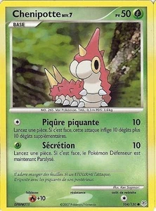 Carte Pokemon " CHENIPOTTE " Niv 7 Diamant & Perle PV 50 104/130 VF - Imagen 1 de 1
