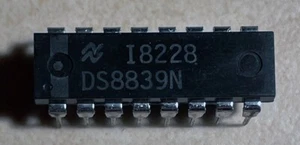 National DS8839N DS8839 - Ricetrasmettitore bus quad tri statale - NOS - Foto 1 di 1