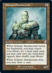 MTG - SOLEMN SIMULACRUM - Time Spiral Remastered (S) - Picture 1 of 1