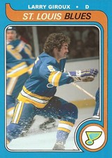 1979-80 Topps CTNW #331 Larry Giroux St. Louis Blues Custom Card