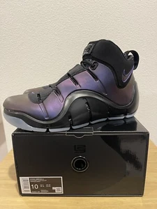 Nike Zoom LeBron 4 berenjena/púrpura universitario - FN6251-001 para hombre talla 10 nuevas en caja - Imagen 1 de 23