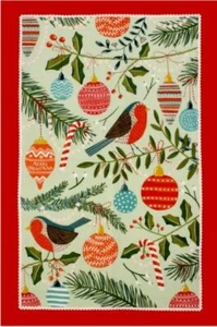 Ulster Weavers ~ Weihnachten ~ zwischen den Zweigen ~ Baumwolle Geschirrtuch - Bild 1 von 1