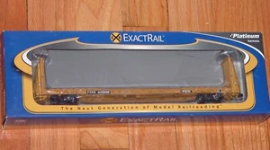HO EXACTRAIL EP-81152-4 TRENTON WORKS 67'-11 BULKHEAD FLATCAR TTX TTPX # 806536 - Picture 1 of 1