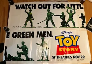 2 - 1995 Grande Disney Pixar Toy Story Autobús Póster Pegatinas/SIGNOS 29" X 72" cada uno - Imagen 1 de 21