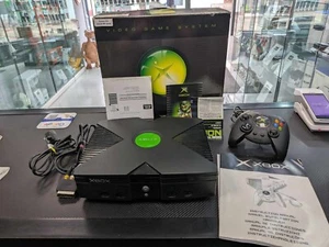 Microsoft X box Original Console Boxed Fast Delivery - Picture 1 of 13