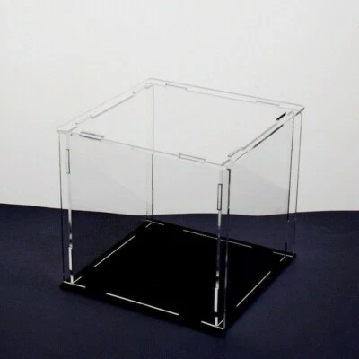 1PC Square Acrylic Display Case Action Figure Box Model Toy Showcase Stand - Image 1 of 4