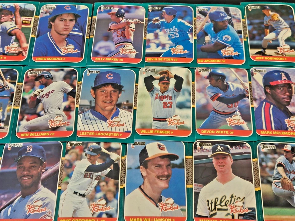 1987 DONRUSS THE ROOKIES YOU PICK SEE SCANS ALL STARS NR.MINT ALL ROOKIES - Image 1 of 1