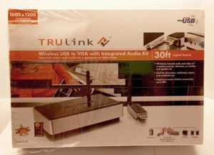 TruLink Wireless Adapter USB to VGA w/ Integrated Audio Kit - Picture 1 of 2