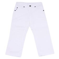 1852S jeans bimba ARMANI JUNIOR cotone bianco pantalone trouser pant kid