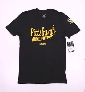 Reebok NHL Pittsburgh Penguins Youth T-Shirt Size L 14/16 - Picture 1 of 7