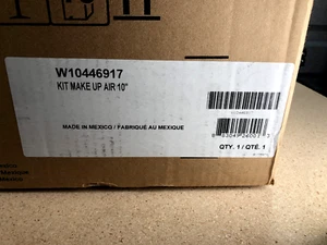 Whirlpool W10446917 Downdraft Vent Make-Up Air Kit Genuine OEM part - Picture 1 of 4