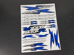 Aerox 50 Adesivi Set Grafica Decalcomania per Scooter Yamaha Laminato Blu - Foto 1 di 3