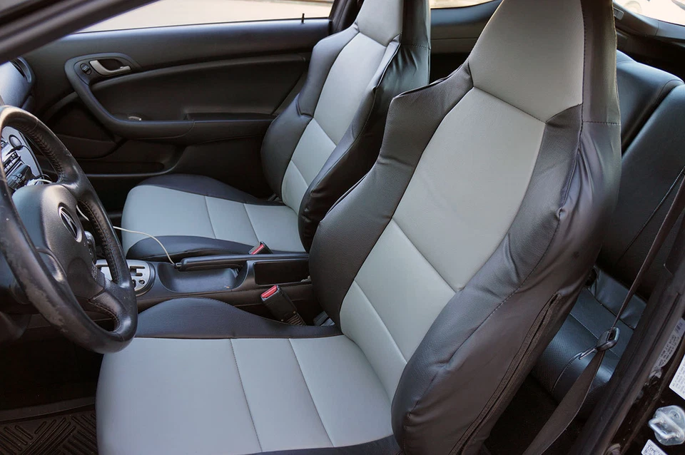 IGGEE S.LEATHER 定制座椅套适用于本田 S2000 可转换 2000 - 2008 — 第 1/4 张图片