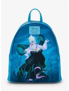 Mini zaino Loungefly Disney La Sirenetta Ursula - Nuovo con etichette - Foto 1 di 4