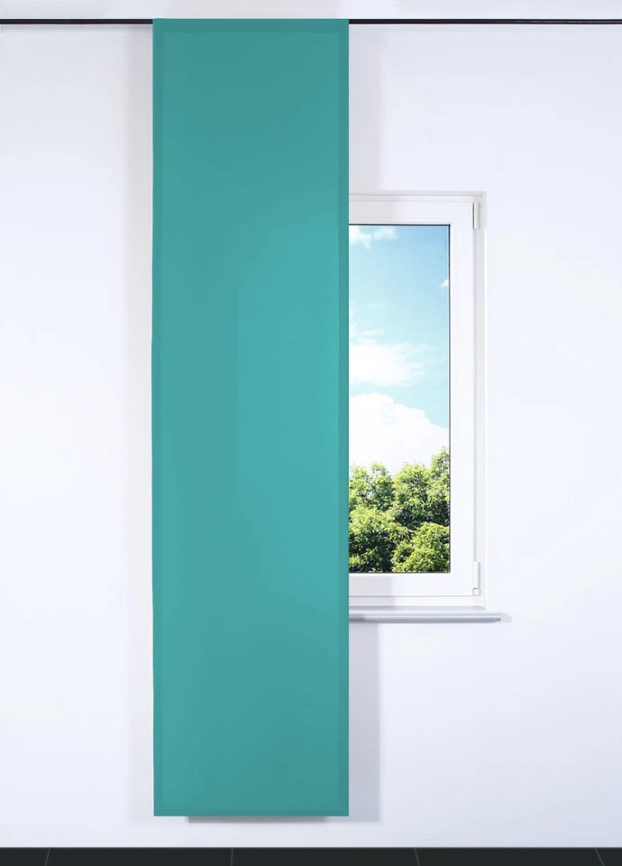 Schiebevorhang NACH AUF MAß Flachenvorhang Schiebepanel Schiebegardine Vorhang * - Bild 1 von 1