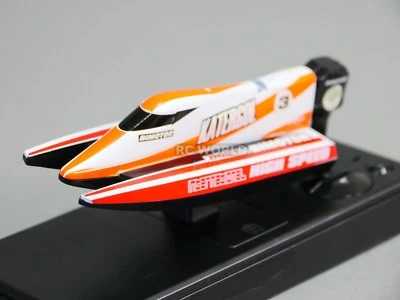 Remote Control RC Micro F1 SPEED BOAT MINI RC Formula Boat - RED RACE - 2.4GHz - Image 1 of 4