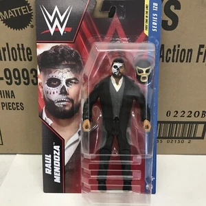 WWE Raul Mendoza Figure painted Face Series 128 PACKAGE HAS CREASE TO CARD READ - Picture 1 of 2