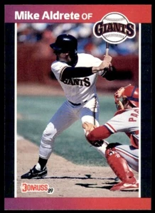 Donruss #140 1989 Mike Aldrete - Imagen 1 de 4