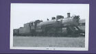Chicago Burl Quincy Cbq 2-8-2 Steam Locomotive #5110 Vintage B&W Railroad Photo