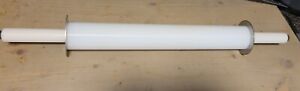 24" Food Service Restaurant Poly Non Stick Biscuit Dough Rolling Pin ½" spacers