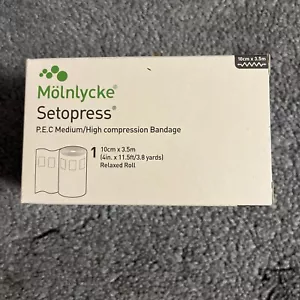 Molnlycke Compression Bandage Setopress ''10 cm X 3.5 m, 1 Count'' - Picture 1 of 3