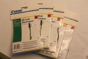 5 x Conrad Bausatz Lichtblocksignal des Hersteller Viessmann Spur H0 -neu - Bild 1 von 5