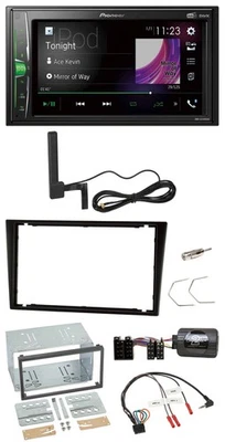 Pioneer MP3 DAB Lenkrad 2DIN Bluetooth Autoradio für Opel Corsa C Omega B Agila - Bild 1 von 4