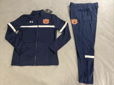 Auburn Tigers Under Armour Cremallera Completa TRAJE DE CHÁNDAL Team Rival Para Mujer S Azul Marino 1376887 Foto 1 de 4