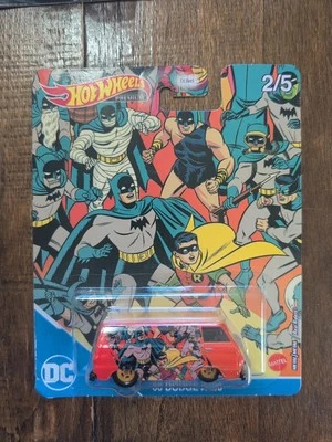 Hot Wheels Pop Culture DC 66 Dodge A100 Van Batman 2022 NUEVO Foto 1 de 3