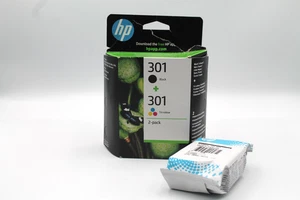 Cartuccia di inchiostro originale HP 301 tricolore CH562E (NO INCHIOSTRO NERO) - Foto 1 di 4