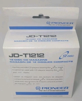 Vintage Pioneer JD-T1212 12 Disc Compact Magazine New In Box - Image 1 of 4