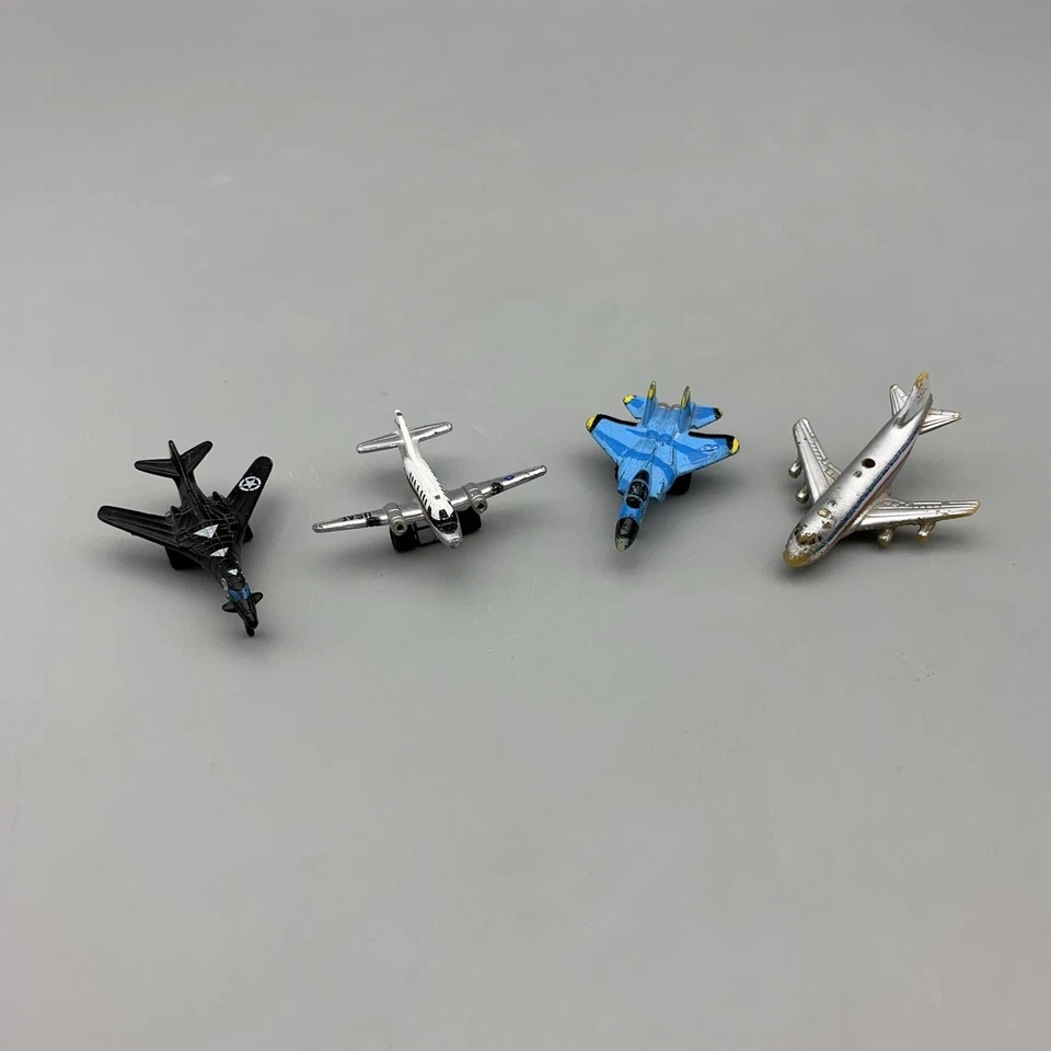 Vintage Galoob Micro Machines Aircraft Nasa 747, F-15 Eagle, B1-b & Jetstream - Image 1 of 4