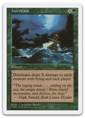 Hurricane #52 (NM) Anthologies ATH Magic MTG - Image 1 of 2